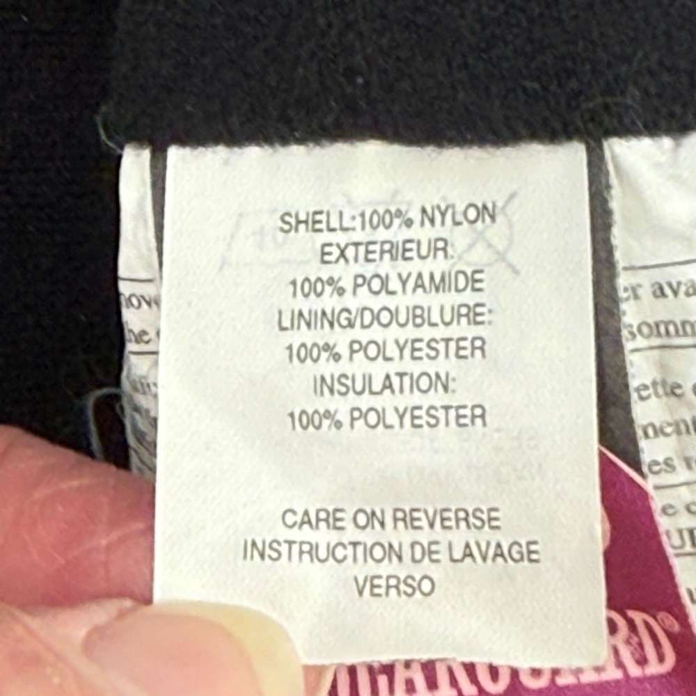 Marmot Polarguard 3D Pullover Womens Small Black Fleece Lined Quilted‎ 3/4 Zip - Picture 5 of 13